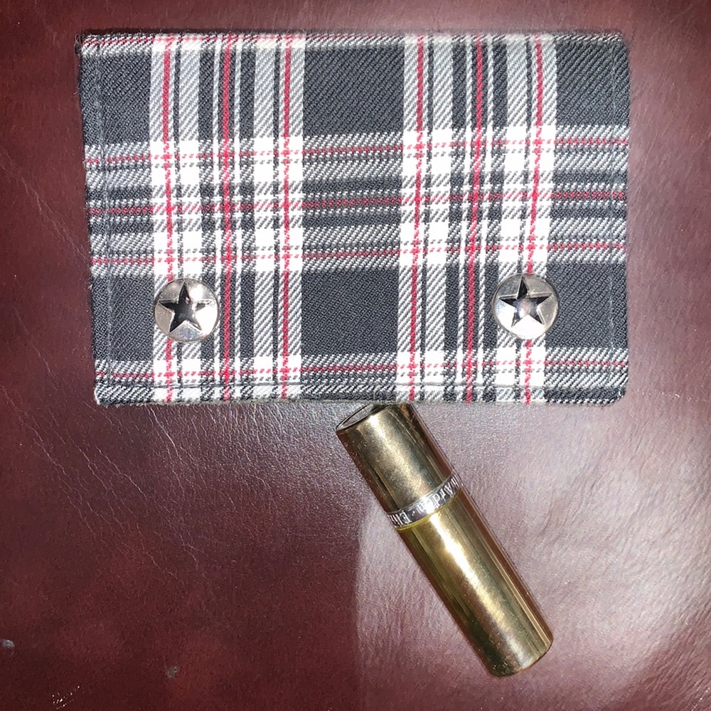 Plaid Trifold Wallet